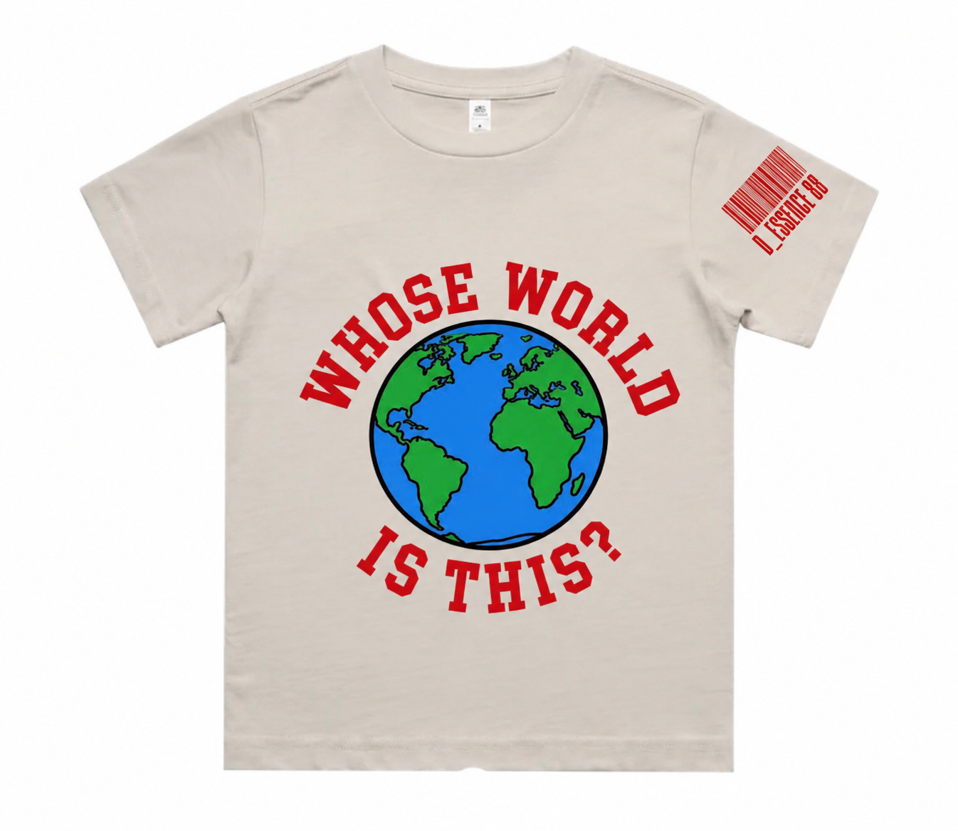 Who's World Is This? Kids Tee