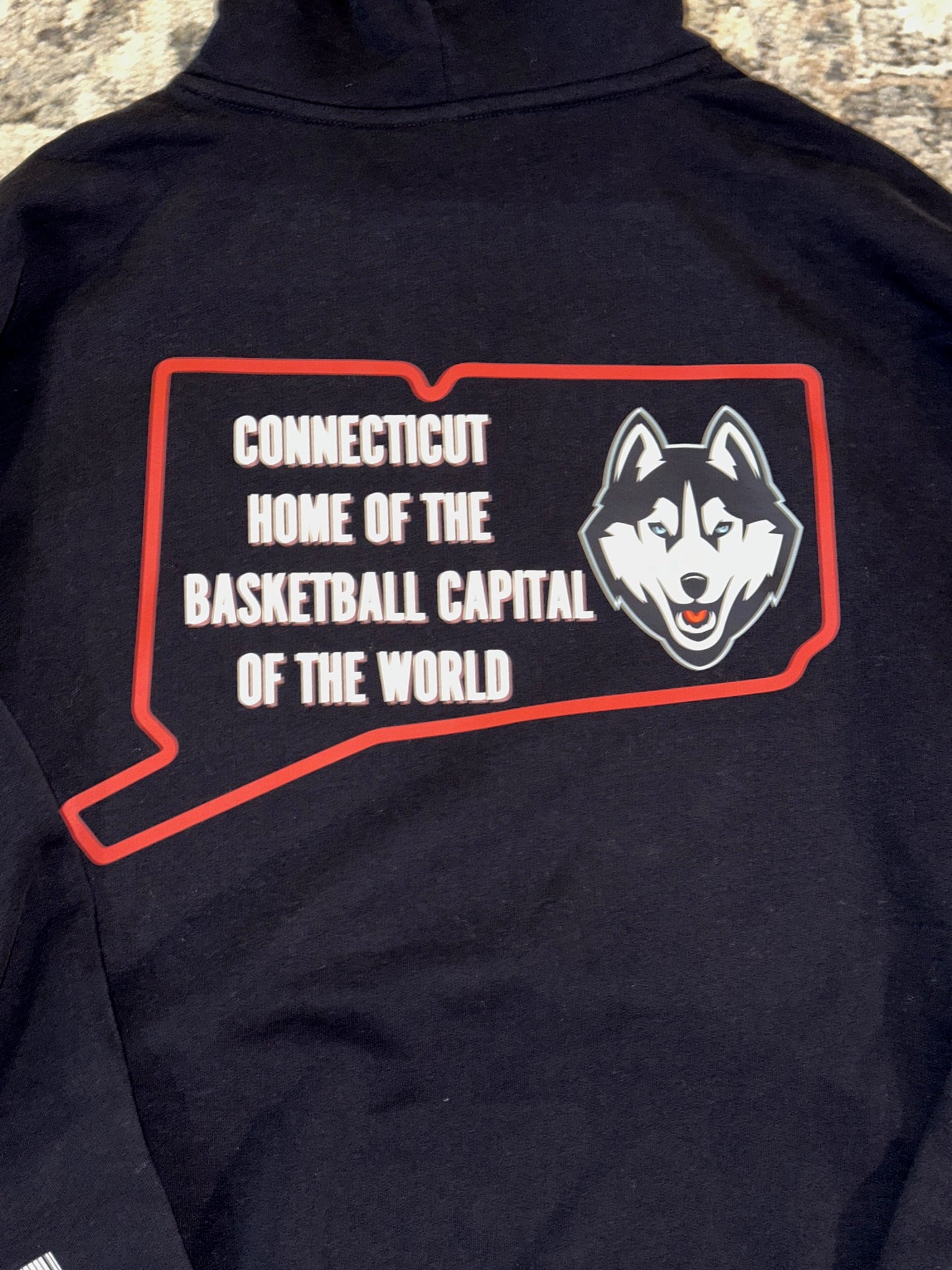 BASKETBALL CAPITAL HOODIE (NAVY BLUE)