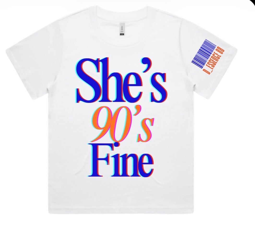 She's 90 Fine Tee 🤎✨