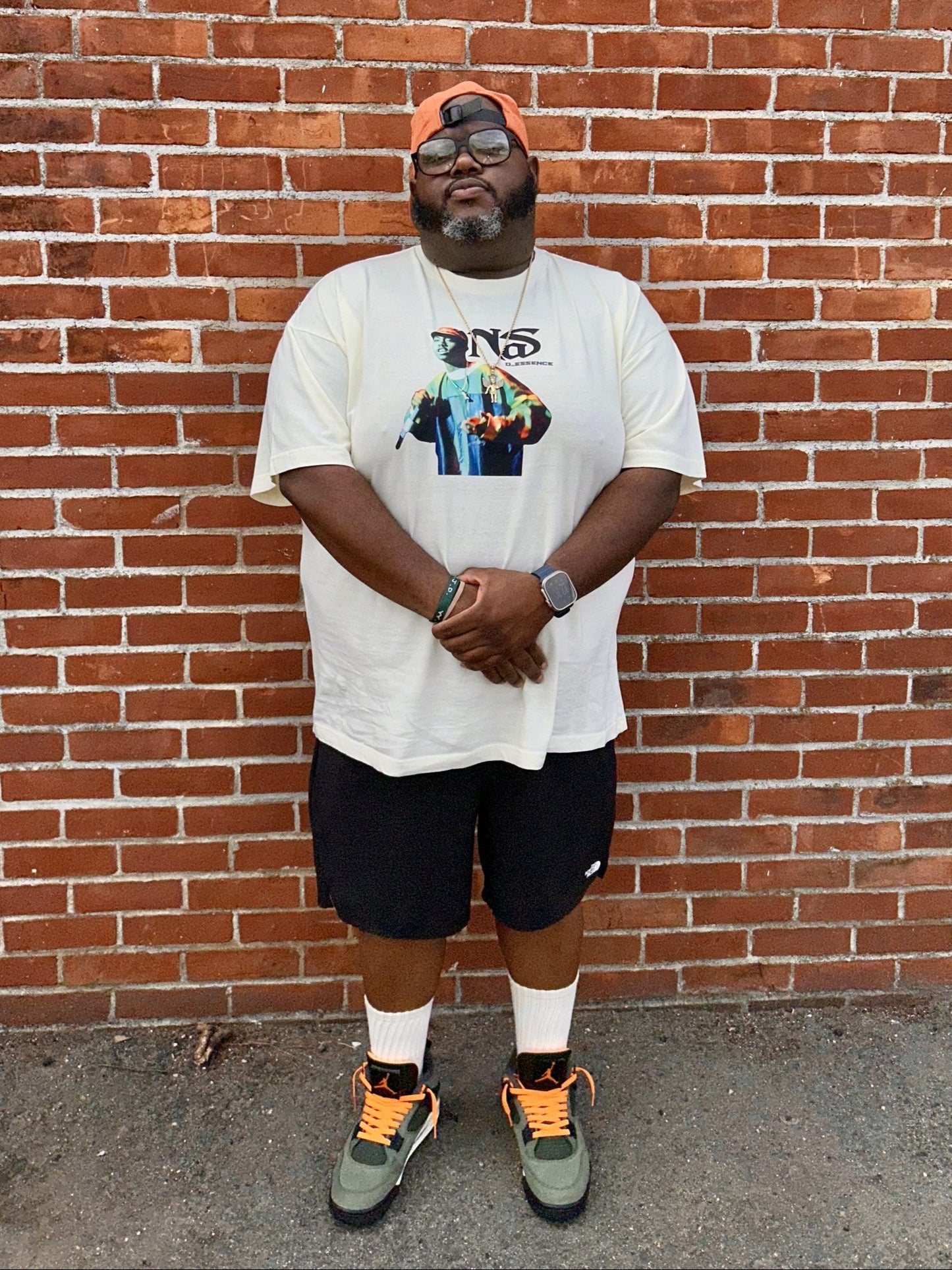 JORDANS & A GOLD CHAIN