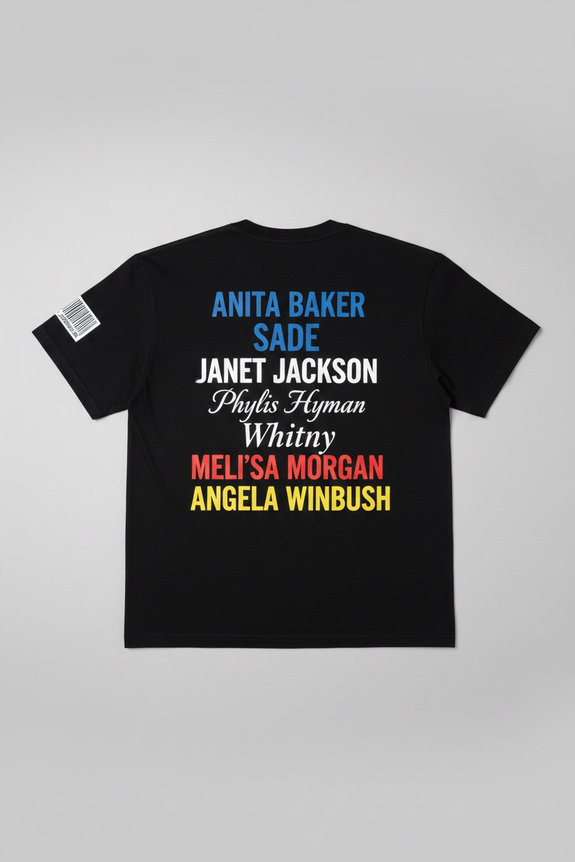 Ladies of 80s R&B Tee 🎤✨