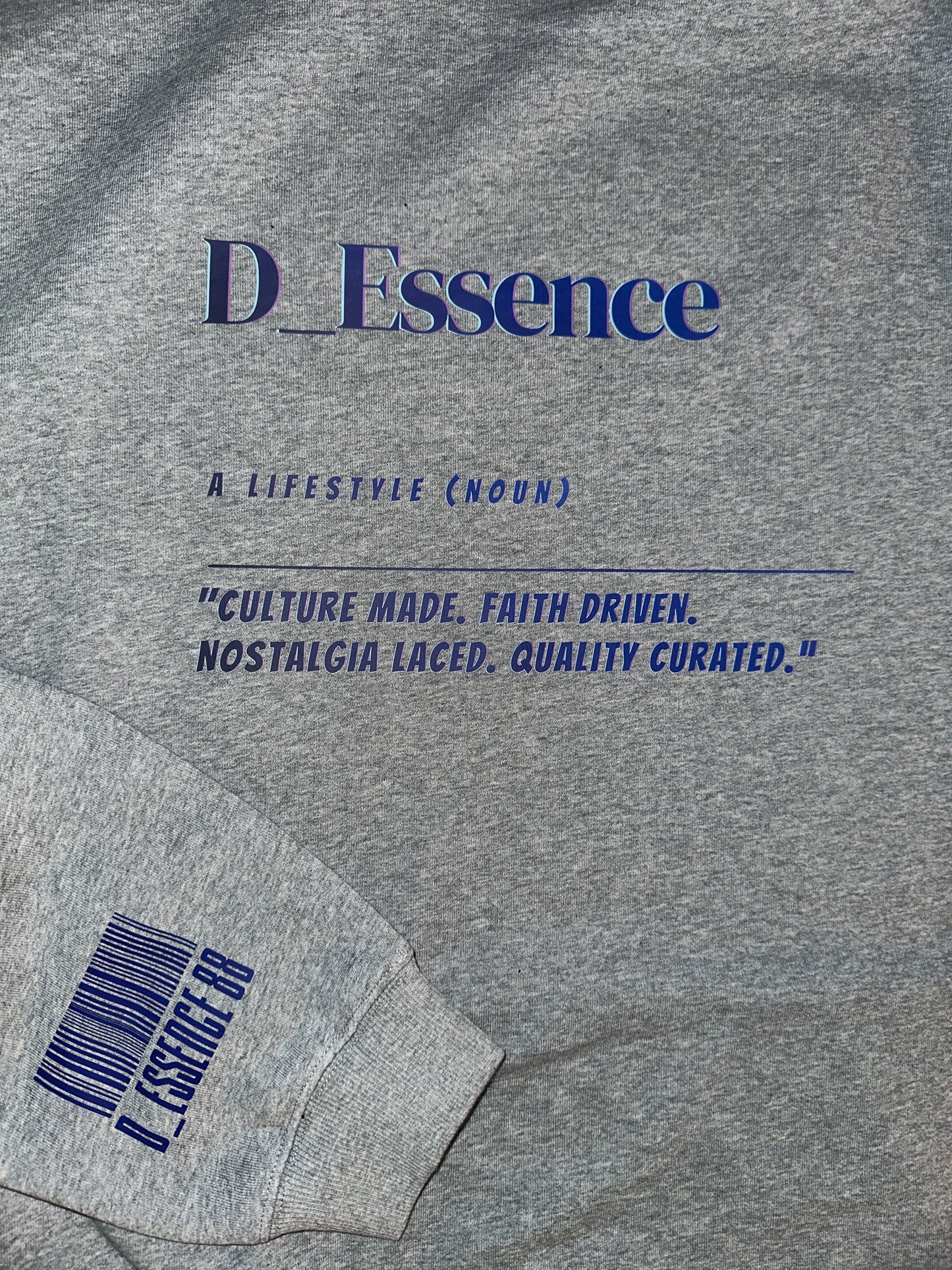 Since 88' Hoodie (Grey/Blueprint Blue)